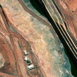 Satellite imagery of Lake Darlot Mine, AU