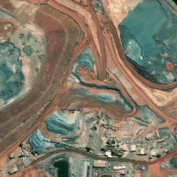 Satellite imagery of Lake Darlot Mine, AU