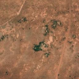 Satellite imagery of British King Mine, AU