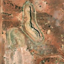 Satellite imagery of Lennonville Mine, AU