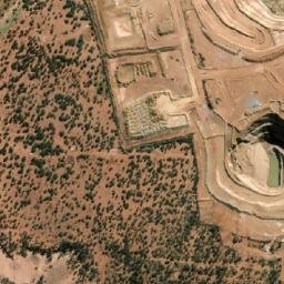 Satellite imagery of Russell Find Mine, AU
