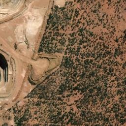 Satellite imagery of Russell Find Mine, AU
