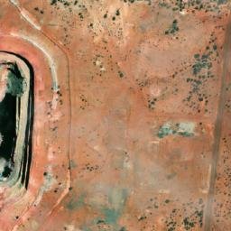 Satellite imagery of Wheel Of Fortune Mine, AU