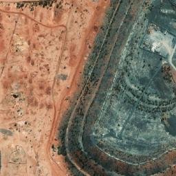 Satellite imagery of Waroonga Mine, AU