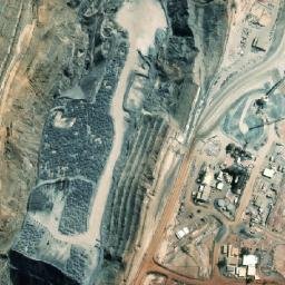Satellite imagery of Waroonga Mine, AU