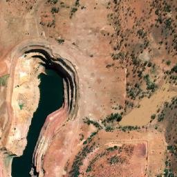 Satellite imagery of Reichelt Find Mine, AU