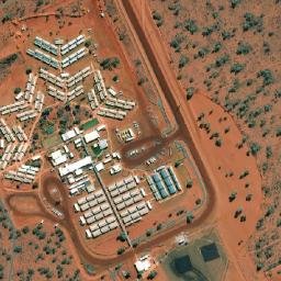 Satellite imagery of Gruyere Mine Camp, AU