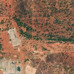 Satellite imagery of Cox Find Erlistoun Mine, AU