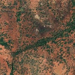Satellite imagery of Cox Find Erlistoun Mine, AU