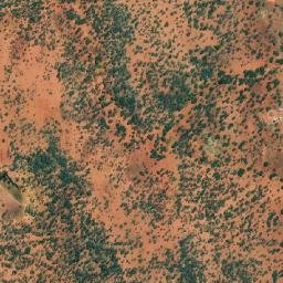 Satellite imagery of Cox Find Erlistoun Mine, AU