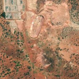 Satellite imagery of Cox Find Erlistoun Mine, AU