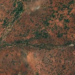 Satellite imagery of Cox Find Erlistoun Mine, AU