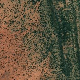 Satellite imagery of Mount Clarke, AU