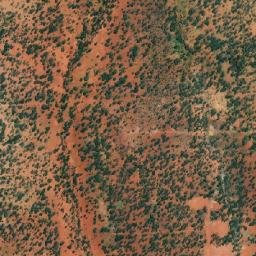 Satellite imagery of Mount Clarke, AU