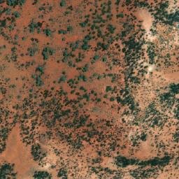 Satellite imagery of Yundhajibblie Rocks, AU