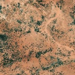 Satellite imagery of Yundhajibblie Rocks, AU