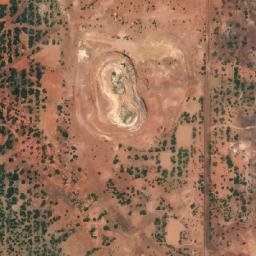 Satellite imagery of Mount Iris, AU