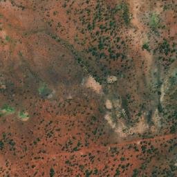 Satellite imagery of Little Doris Mine, AU
