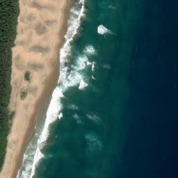 Satellite imagery of Cape Vidal, ZA