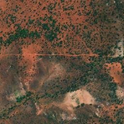 Satellite imagery of Little Doris Mine, AU