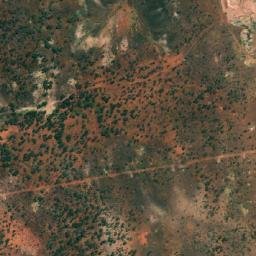 Satellite imagery of Little Doris Mine, AU