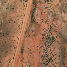 Satellite imagery of Little Doris Mine, AU