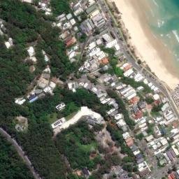 Satellite imagery of Elephant Rock, AU