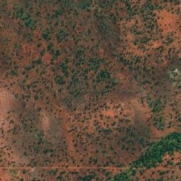 Satellite imagery of Little Doris Mine, AU