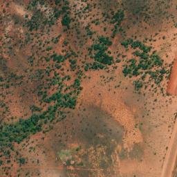 Satellite imagery of Little Doris Mine, AU