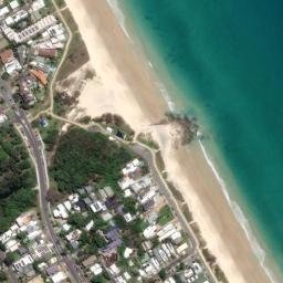 Satellite imagery of Elephant Rock, AU