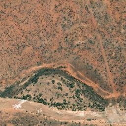 Satellite imagery of Pindaring Rocks, AU
