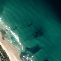 Satellite imagery of Cave Point, AU