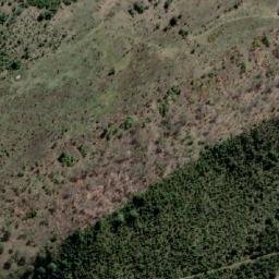 Satellite imagery of Mitchells Peak, AU