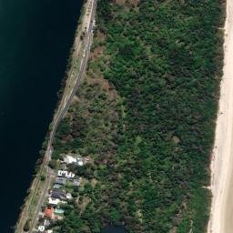 Satellite imagery of Rocky Point, AU