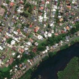 Satellite imagery of Barneys Point, AU