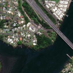 Satellite imagery of Barneys Point, AU