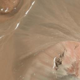 Satellite imagery of Cerros Barrancas Blancas, AR