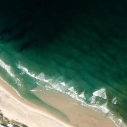 Satellite imagery of Cudgen Headland, AU