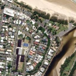 Satellite imagery of Cudgen Headland, AU