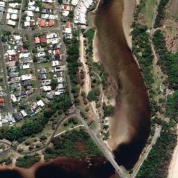 Satellite imagery of Cudgen Headland, AU