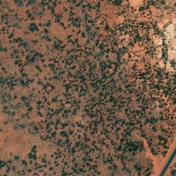 Satellite imagery of Giles Breakaway, AU