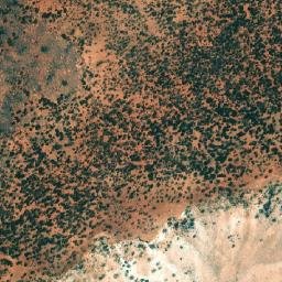 Satellite imagery of Giles Breakaway, AU