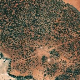 Satellite imagery of Giles Breakaway, AU