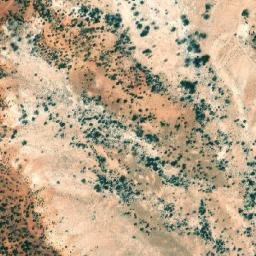 Satellite imagery of Giles Breakaway, AU
