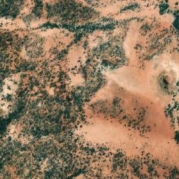 Satellite imagery of Red Hill, AU