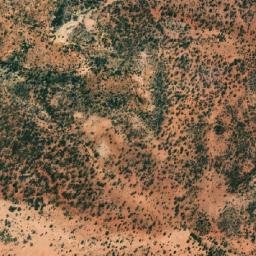 Satellite imagery of Red Hill, AU