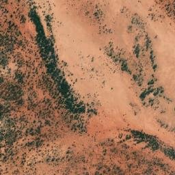 Satellite imagery of Red Hill, AU