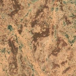 Satellite imagery of Mulka Hill, The Sill, AU