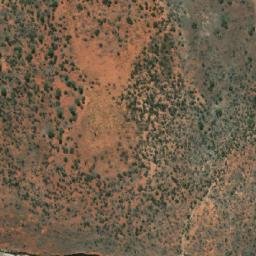 Satellite imagery of Barraweelbarra Hill, AU
