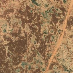 Satellite imagery of Mulka Hill, The Sill, AU